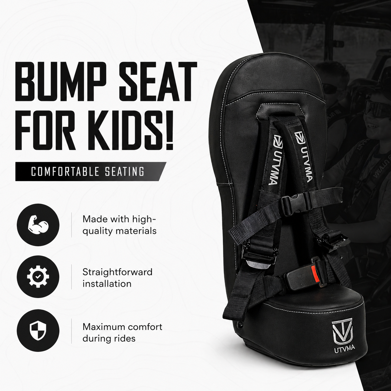 RZR 4 PRO XP/ PRO S/ PRO R Rear Bump Seat (2025+)