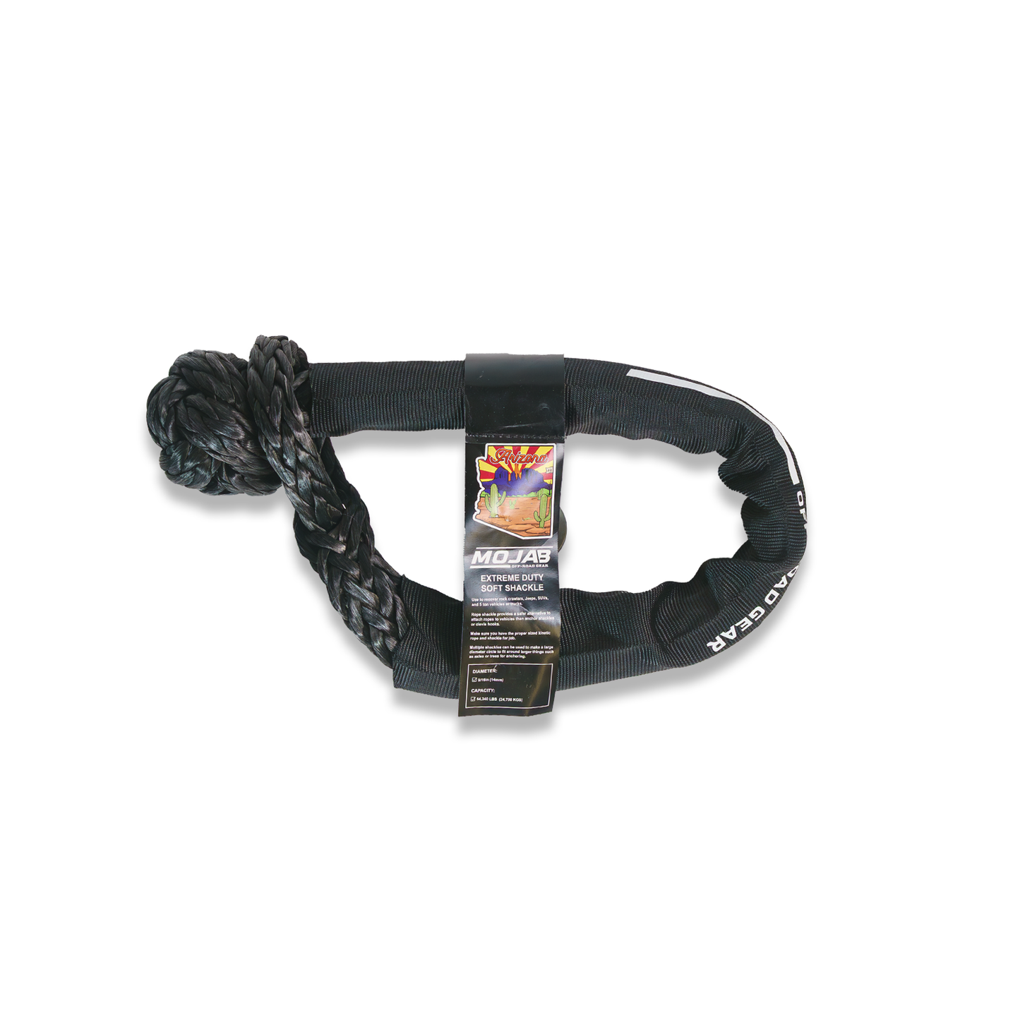 Extreme Duty Soft Shackle 9/16” x 31.5” with Sleeve (Lifetime Warranty)