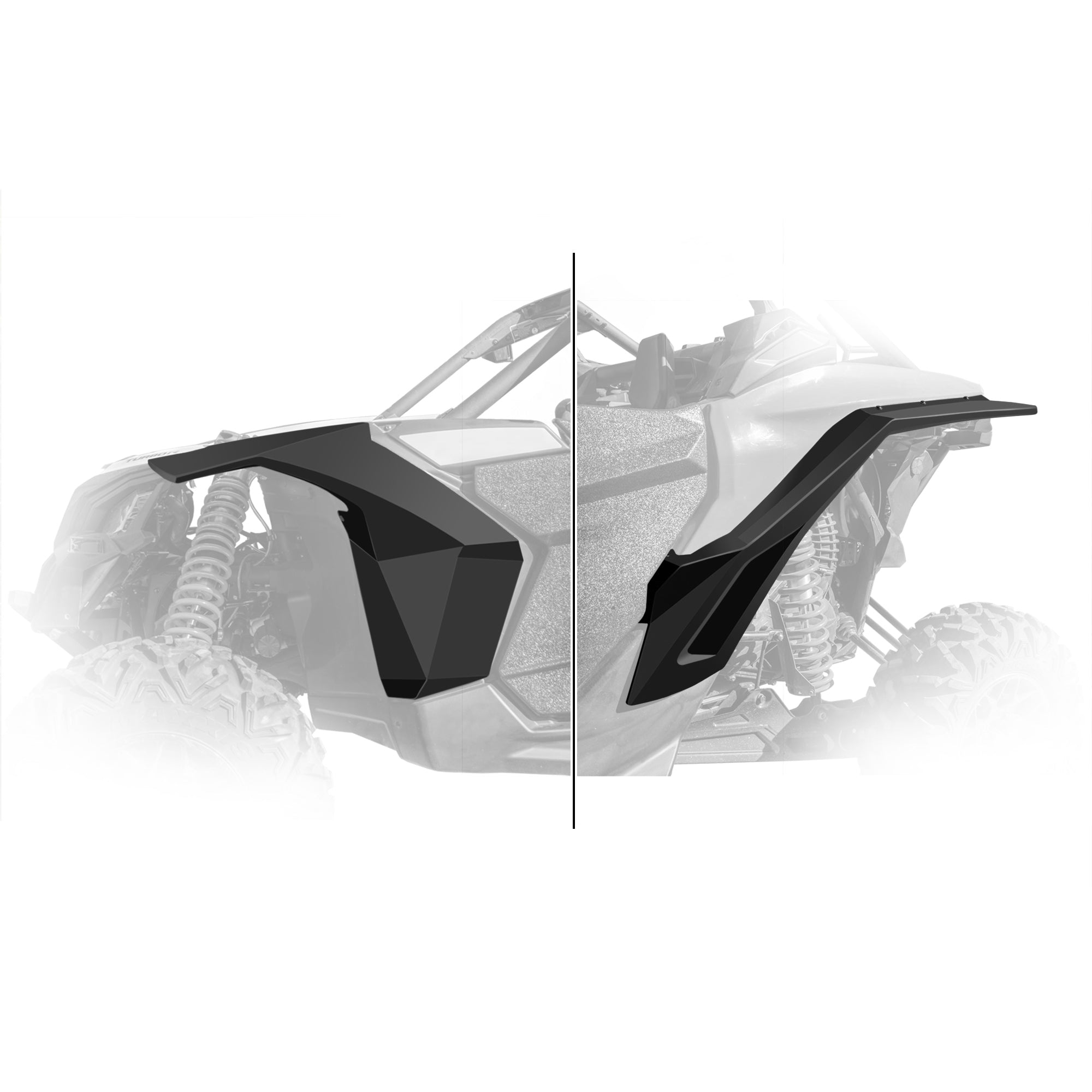 CAX3FD1 ABS Fenders Front & Rear for X3 - Extra Coverage – EQ Outdoors