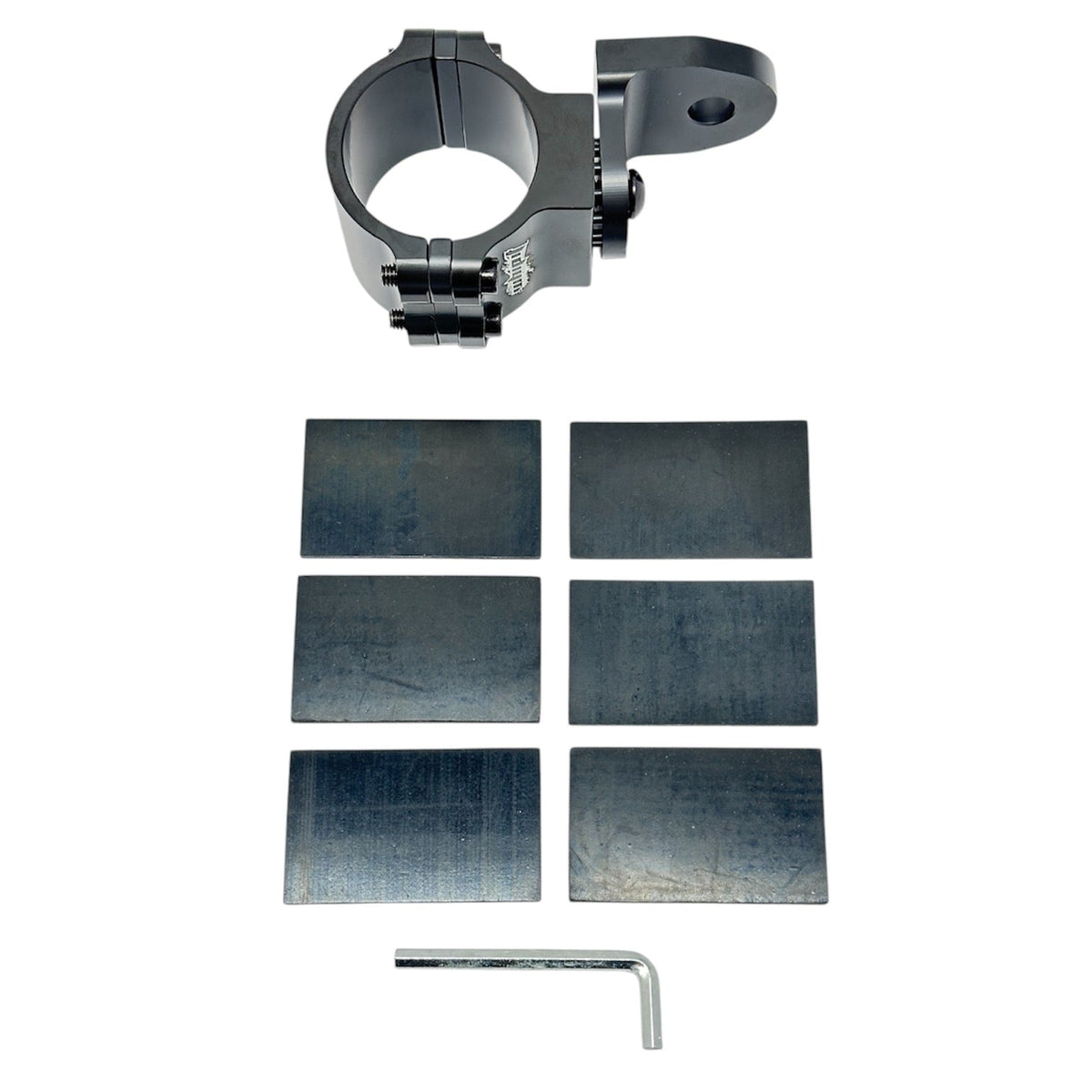 Adjustable UTV Roll Bar Mount – Universal Clamp for LED Whips, Flags & Accessories