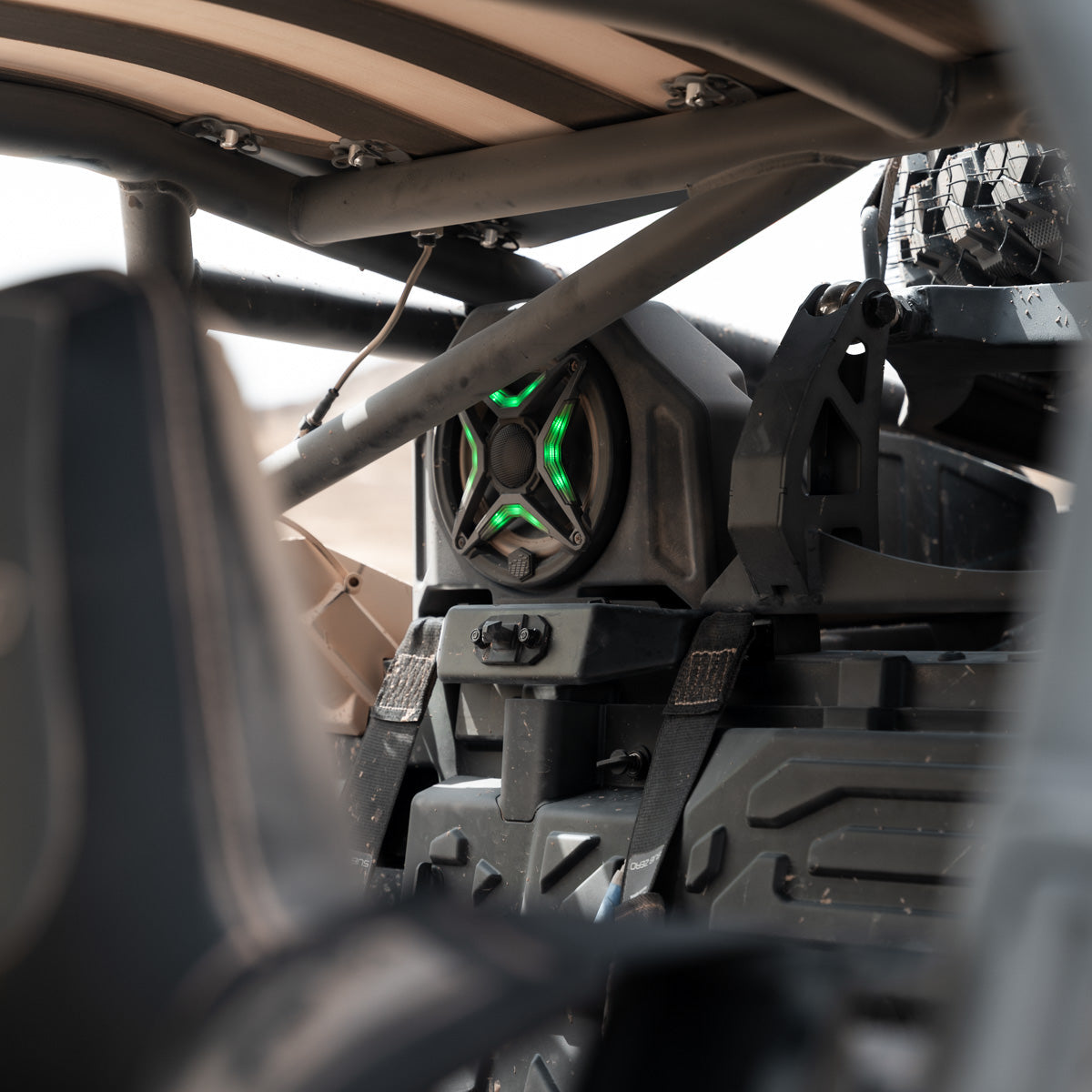 2025-2026 Polaris® RZR Pro R / Pro S / Pro XP Phase-5 V-Spec 7-Speaker Plug-&-Play Kit for 7" Ride Command