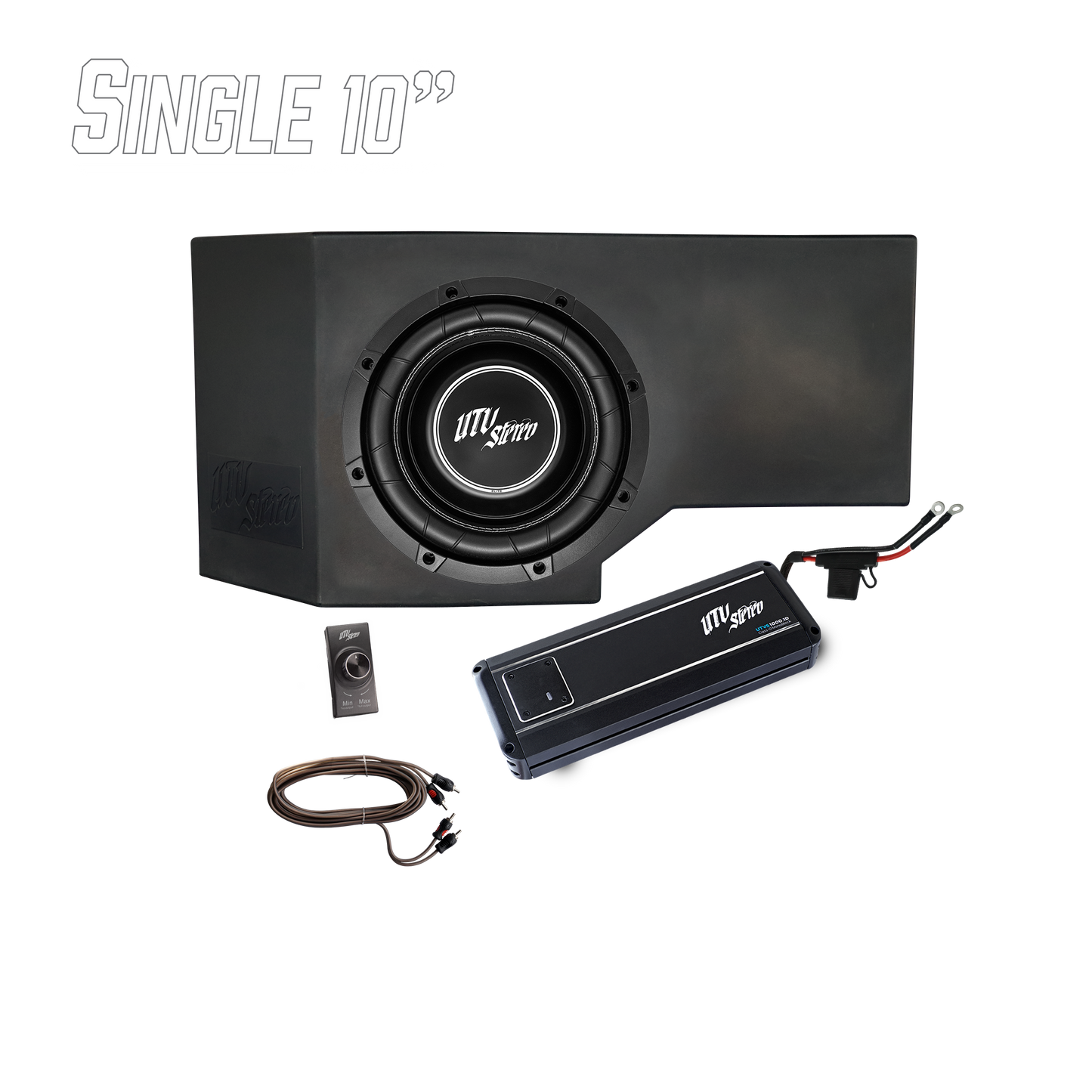 Can-Am® Defender HD11 1000W Single 10" Subwoofer Kit | UTVS-DEF2-1000-1-GO