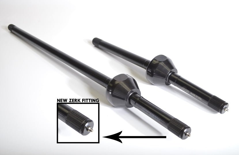 Ultimate 30 Spline CV Axle Set for Toyota Land Cruiser FJ60 ('81-'87) & FJ62 ('82-'90) with 4.5" Spline for Factory E-Locker on Long Side