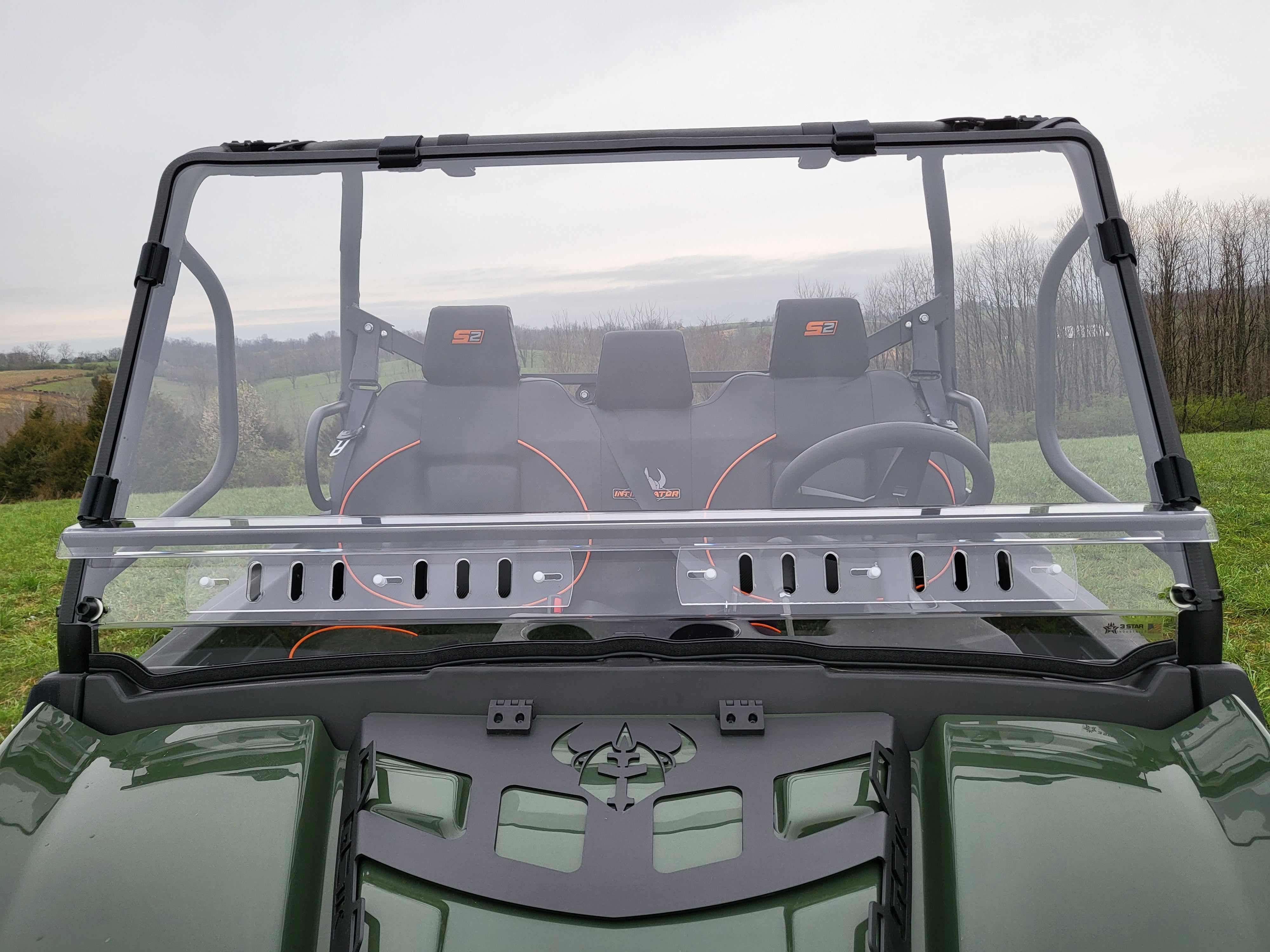Intimidator GC1K 6-Seater - 2 Pc Windshield with Vent – EQ Outdoors