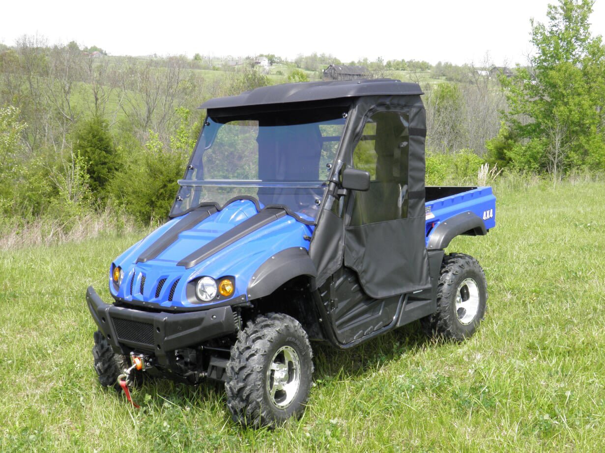 Massimo 500/700 - 2 Pc Vented Scratch-Resistant Windshield
