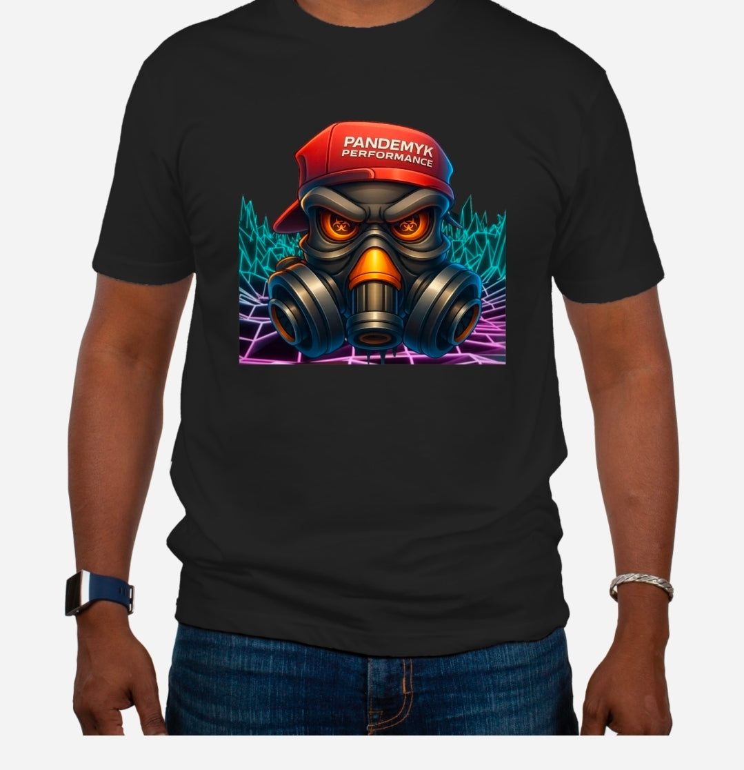 Pandemyk Gas Mask T-Shirt Black