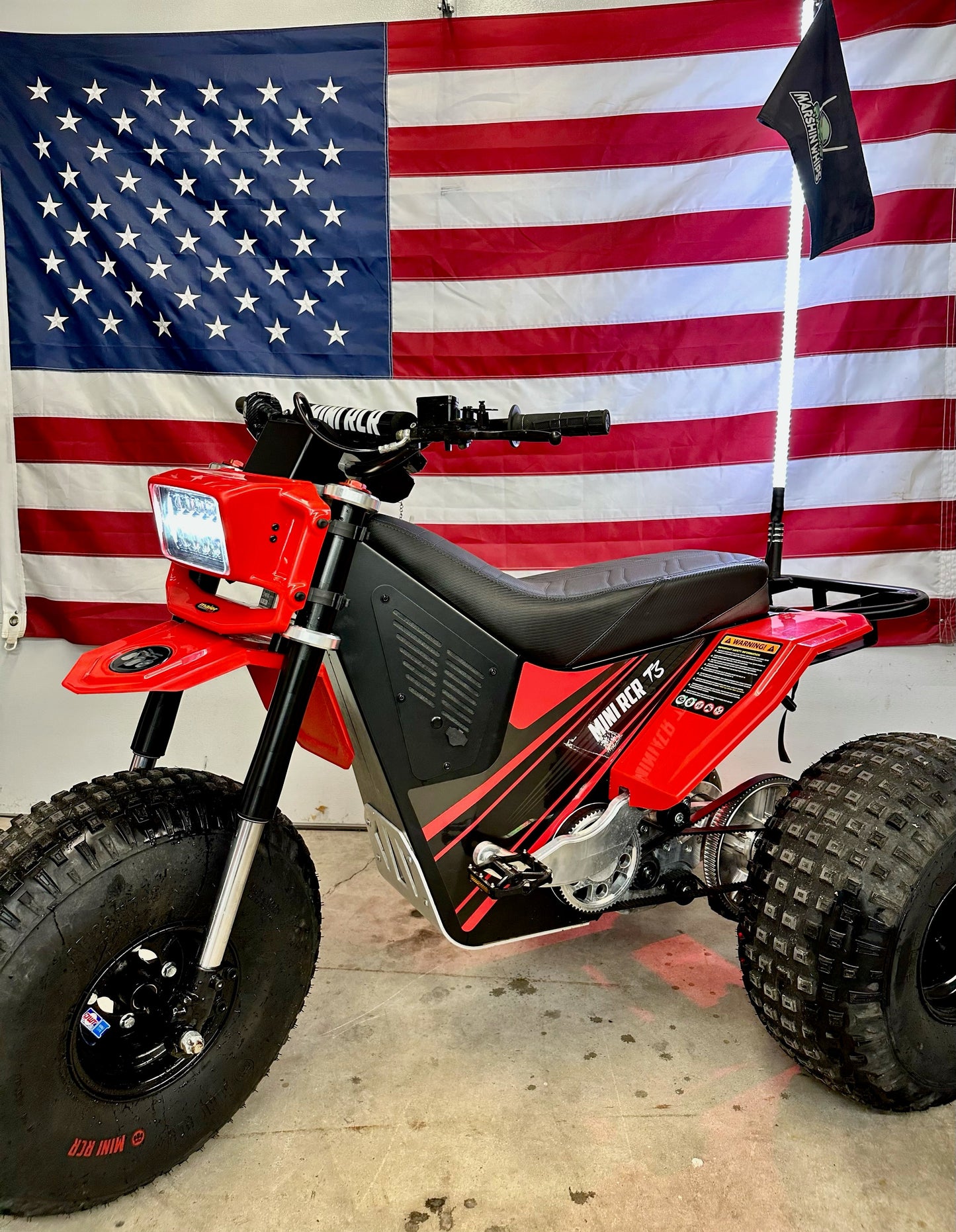 Pandemyk Exclusive Mini RCR 3-Wheeler Blackout Bolt Kit