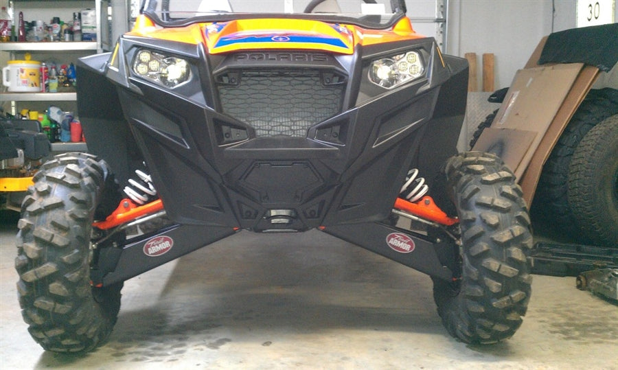 Trail Armor RZRXP900 and RZR4XP900 iMpact Front Arm Guards set of 2, 2011-2014 includes Jagged X edition