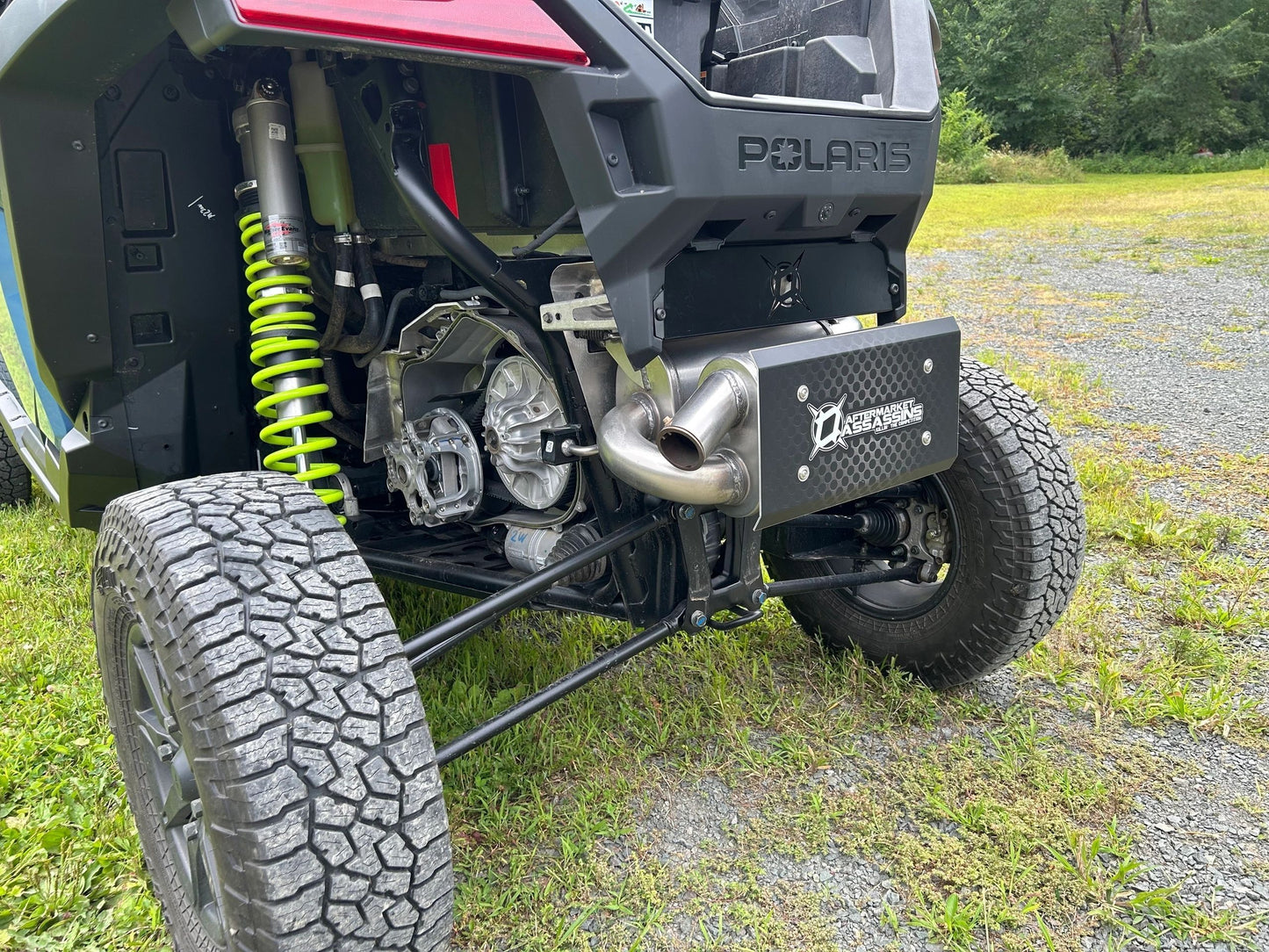 AA Dual Suppressor Slip-On Exhaust for 2020-Up RZR Pro XP/Turbo R/Pro S