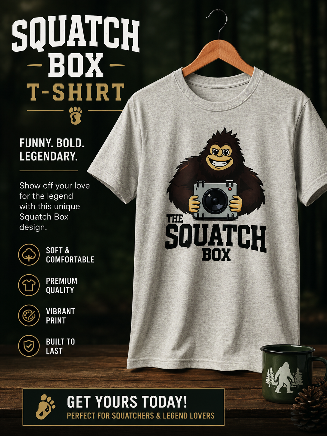 Squatch Box T-shirt