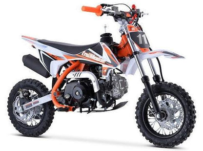 TrailMaster TM11 110cc Dirt Bike Fully Auto with Electric Start, Dual Disc Brakes (10/10), Ages 8-12
