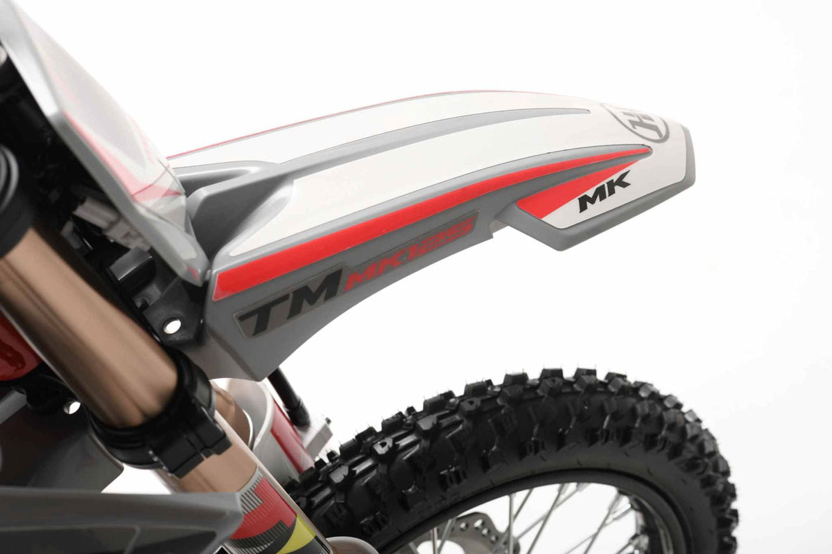 TrailMaster MK125 Dirt Bike 4-Speed Manual Dual Disc Brakes, Electric Start (14/12), Ages 12 and up