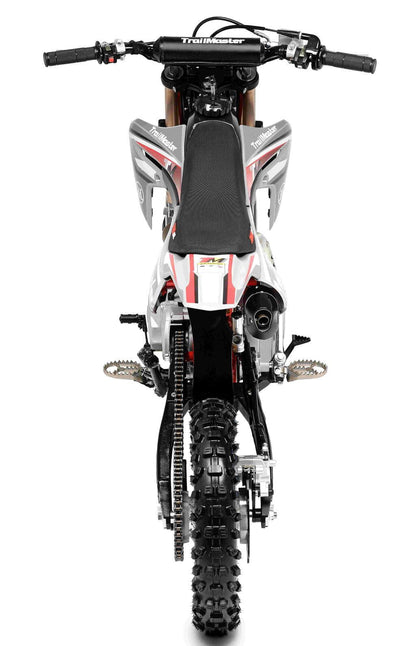 TrailMaster MK110ES Pro Series Dirt Bike, BOSCH EFI, 4-Speed Automatic, Electric Start, Dual Disc Brakes, (14/12) Wheels