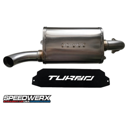 SPEEDWORKS Q6 SERIES STAINLESS STEEL BOLT-ON EXHAUST // 2020-2023 POLARIS RZR PRO XP / PRO XP 4