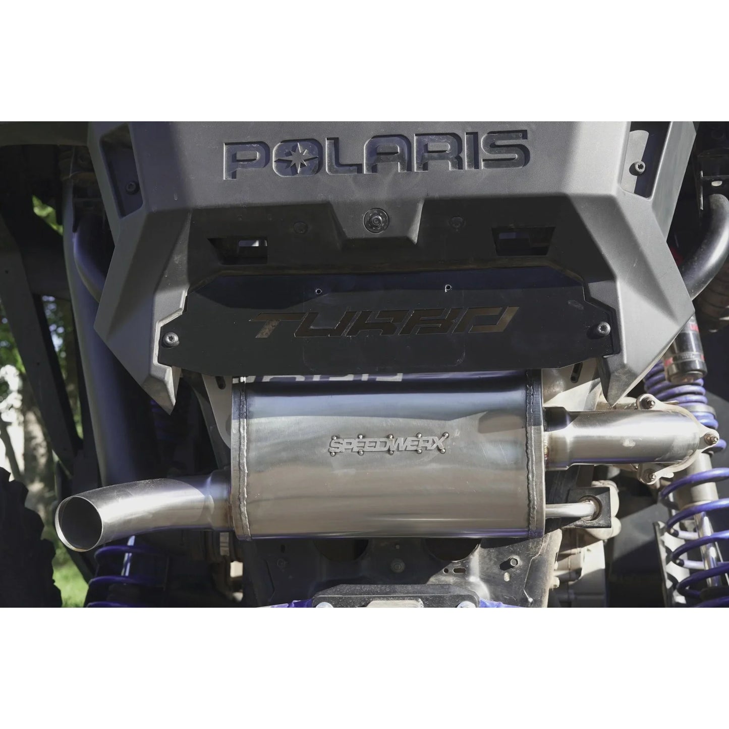 SPEEDWORKS Q6 SERIES STAINLESS STEEL BOLT-ON EXHAUST // 2020-2023 POLARIS RZR PRO XP / PRO XP 4