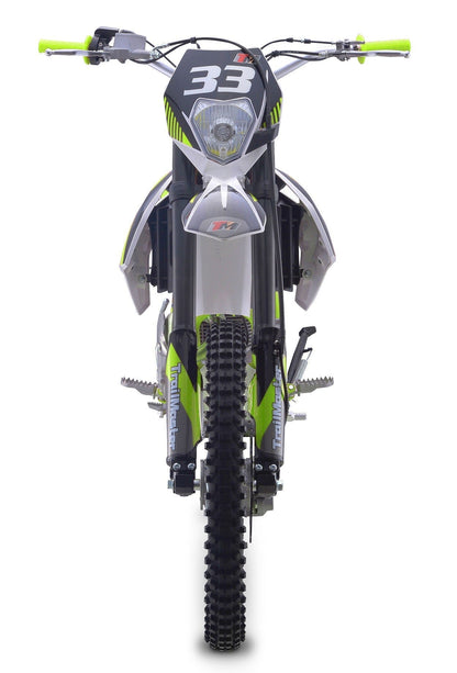 TrailMaster TM33 250 Dirt Bike, 5-Speed Manual, Dual Disc Brakes (21/18)