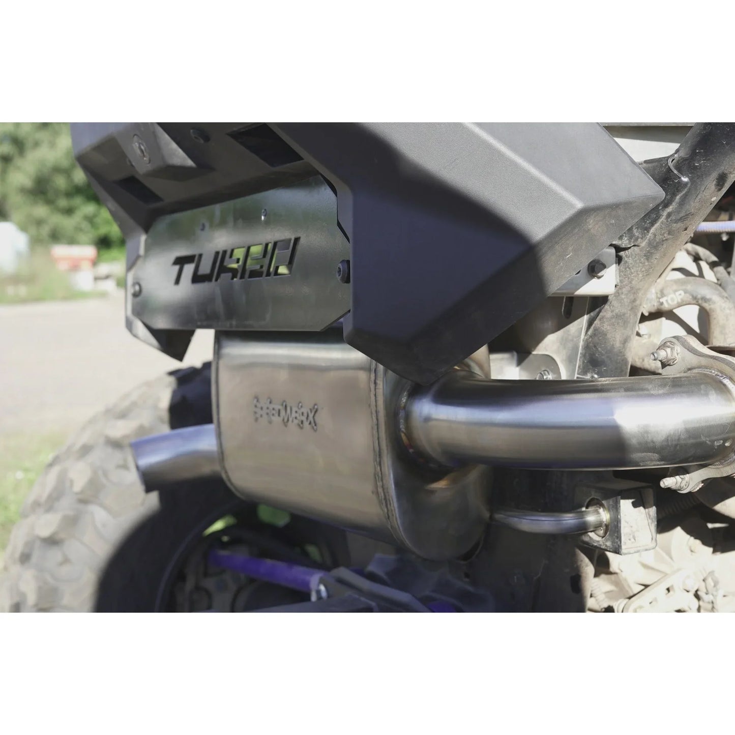 SPEEDWORKS Q6 SERIES STAINLESS STEEL BOLT-ON EXHAUST // 2020-2023 POLARIS RZR PRO XP / PRO XP 4