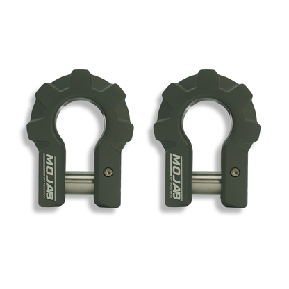 3/4'' Extreme duty Aluminum D-Shackle set (9T)-Ceramic coated (LIFETIME WARRANTY*)-Red,Orange, Blue and American flagShackles are scheduled for delivery during the week commencing July 13th