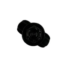 Black L-Track Double Lug Threaded Stud Fitting - 5,500 LBS. BS