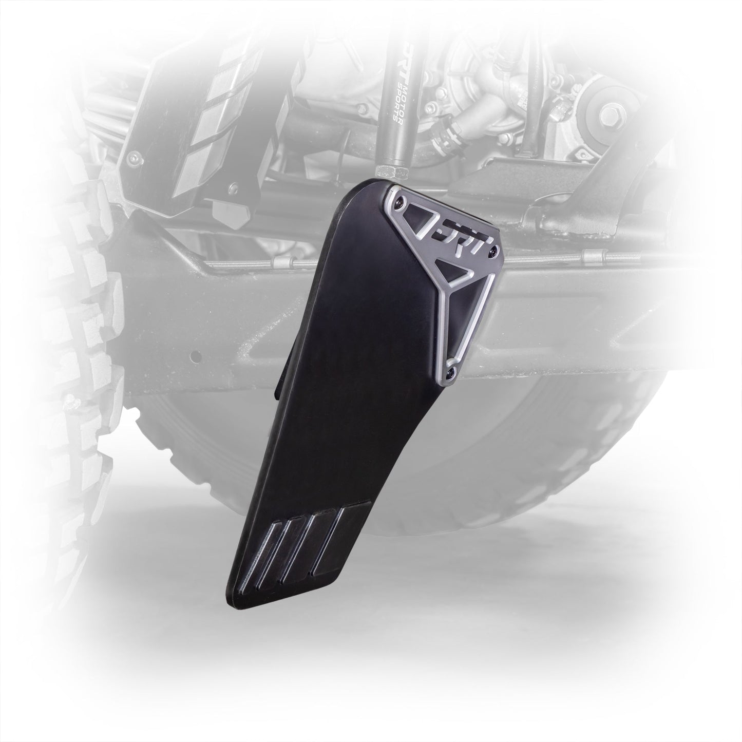 Polaris RZR Pro XP billet aluminum rock guard installed