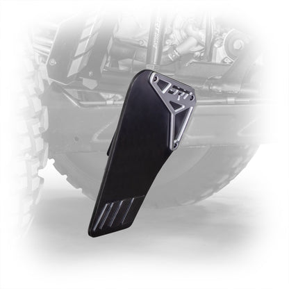 Polaris RZR Pro XP billet aluminum rock guard installed