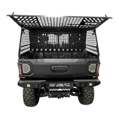 CF Moto UForce U10 Tall Bed Rack with Enclosure