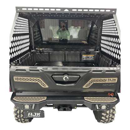 Can-Am Defender HD10-HD11 Tall Bed Rack with Enclosure