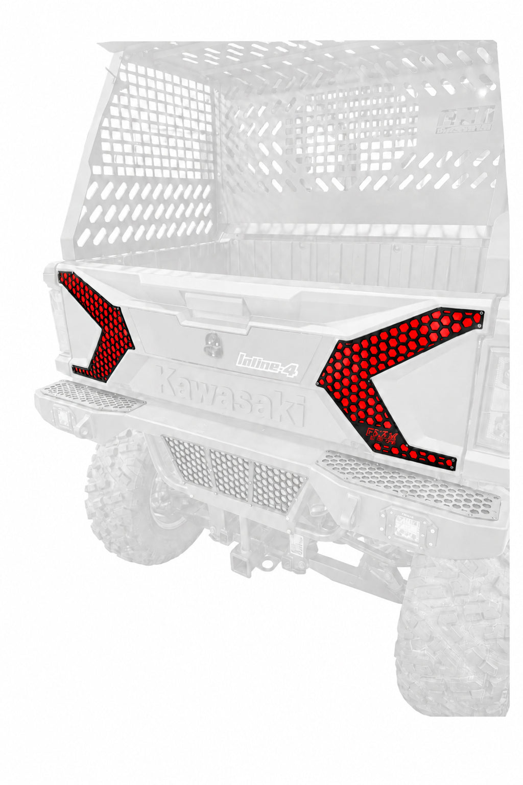 Kawasaki Ridge Tailgate Accents