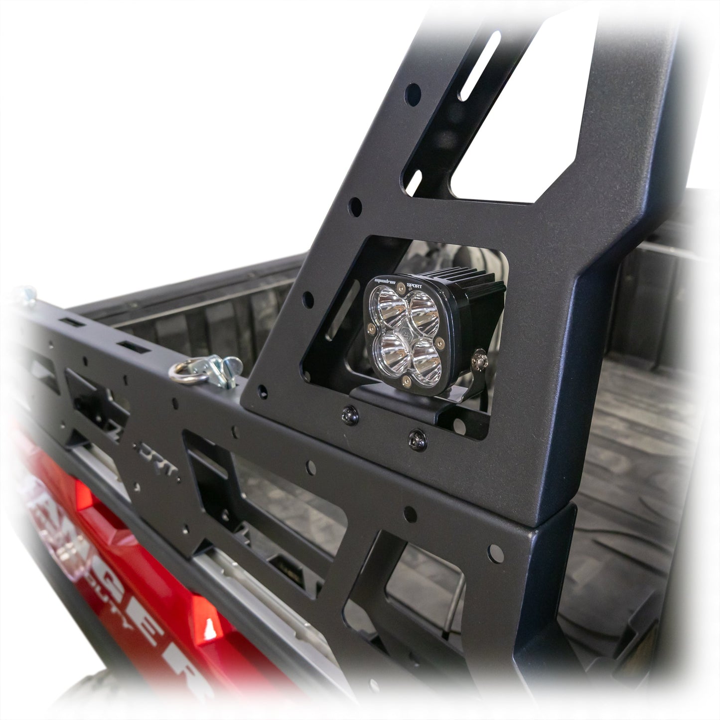 DRT Polaris Ranger XD 1500 2024+ Chase Rack System Installed Light Close up