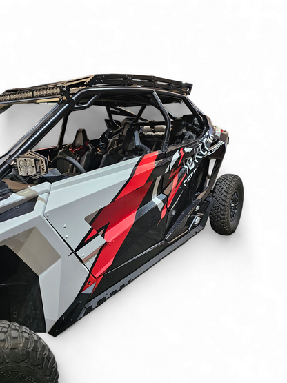 2020-2025 Polaris RZR Pro XP/ Pro R/ Turbo R (4 Seat) Volt Series Rock Guards