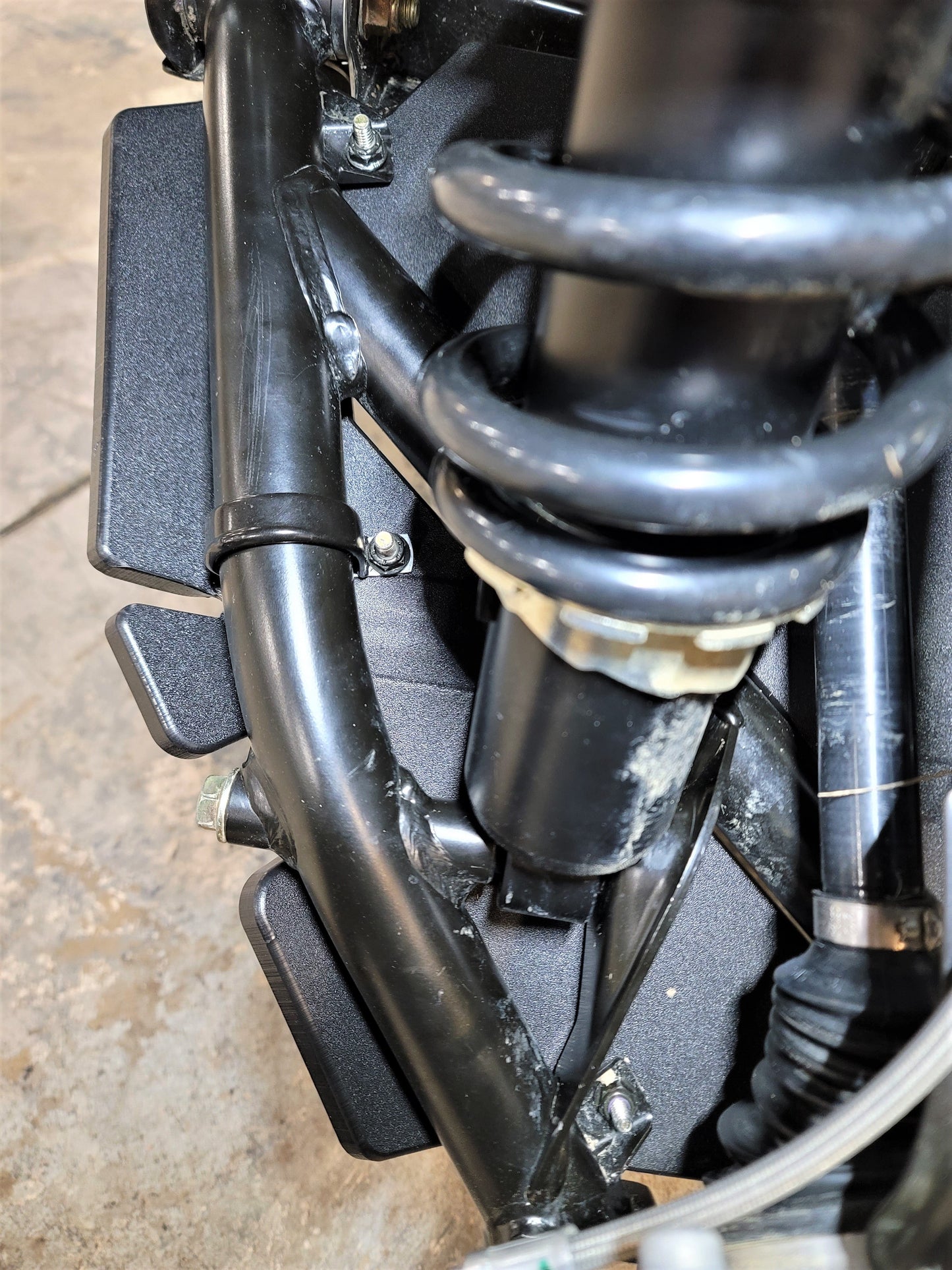 Trail Armor Can Am Defender 6x6 iMpact A-Arm Guards for FACTORY ARCHED A-ARMS