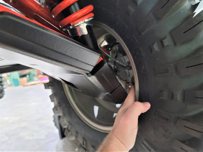 Trail Armor 2022 - 2025 Can Am Defender 6x6 Limited HD10 iMpact A-Arm Guards for FACTORY ARCHED A-ARMS