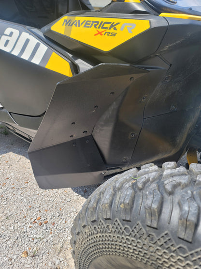 Trail Armor Trail Armor 2024 - 2026 Can Am Maverick R, Maverick R X, Maverick R X RS, and Maverick R X RS w/Smart Shox Mud Flap Fender Extensions