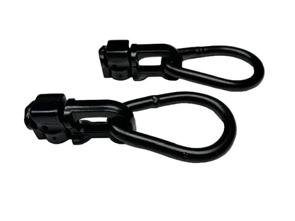 (2 Pack) Double Stud Anchor Plate Pack Anodized Black