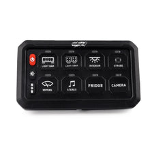 8 Gang Switch Panel – LED Backlit Universal Control System (UTVs, ATVs, Trucks, Boats)