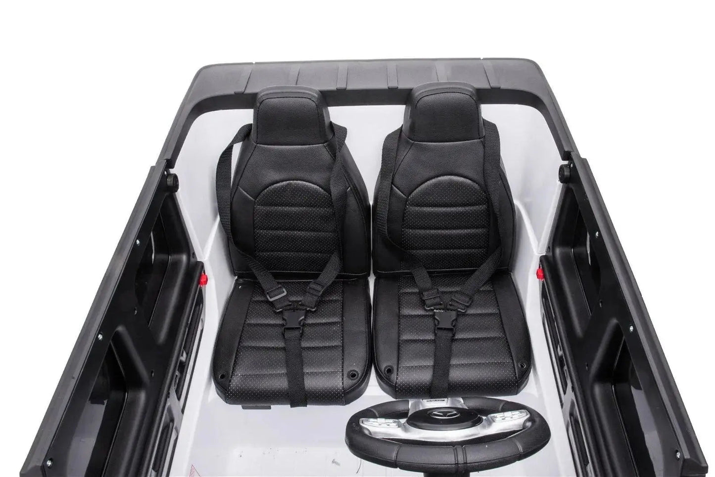 Licensed 24V Mercedes G63 AMG 2-Seater Kids G-Wagon Ride-On Car