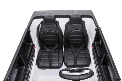 Licensed 24V Mercedes G63 AMG 2-Seater Kids G-Wagon Ride-On Car