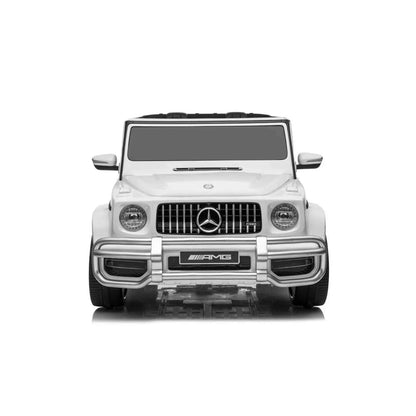 Licensed 24V Mercedes G63 AMG 2-Seater Kids G-Wagon Ride-On Car
