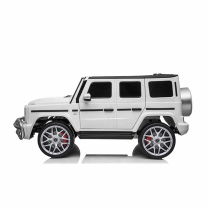Licensed 24V Mercedes G63 AMG 2-Seater Kids G-Wagon Ride-On Car