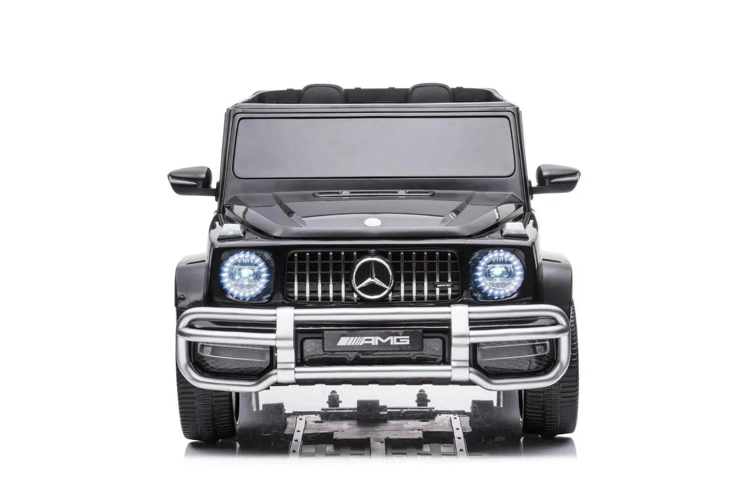 Licensed 24V Mercedes G63 AMG 2-Seater Kids G-Wagon Ride-On Car