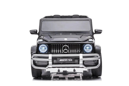 Licensed 24V Mercedes G63 AMG 2-Seater Kids G-Wagon Ride-On Car