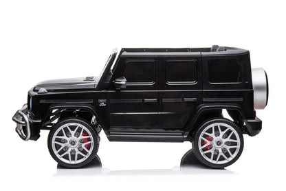 Licensed 24V Mercedes G63 AMG 2-Seater Kids G-Wagon Ride-On Car