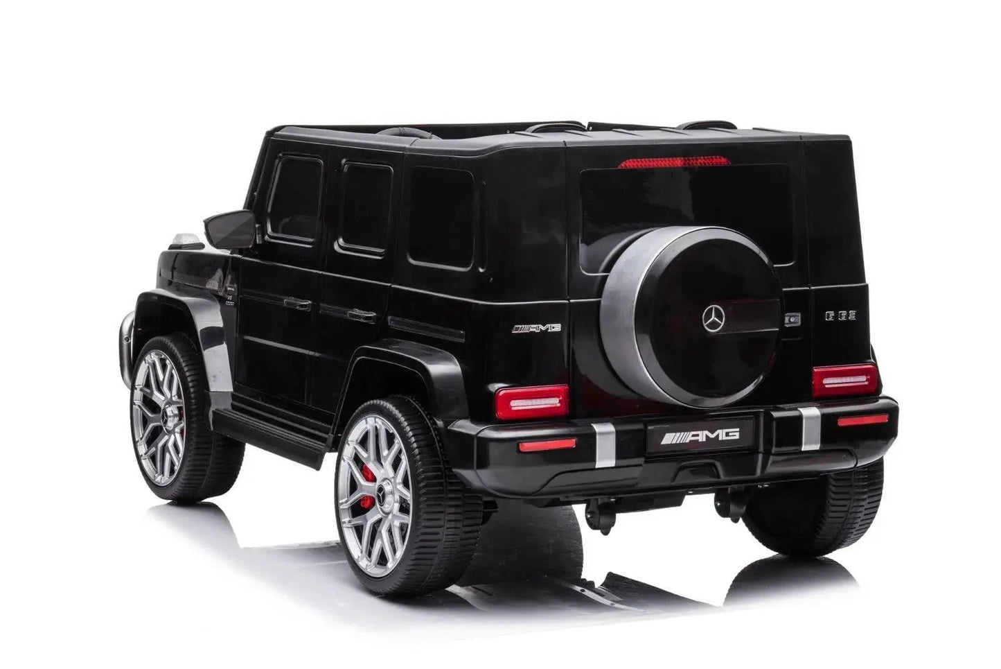 Licensed 24V Mercedes G63 AMG 2-Seater Kids G-Wagon Ride-On Car