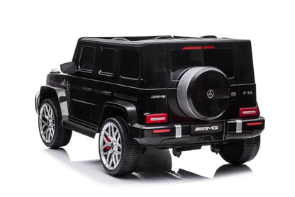 Licensed 24V Mercedes G63 AMG 2-Seater Kids G-Wagon Ride-On Car