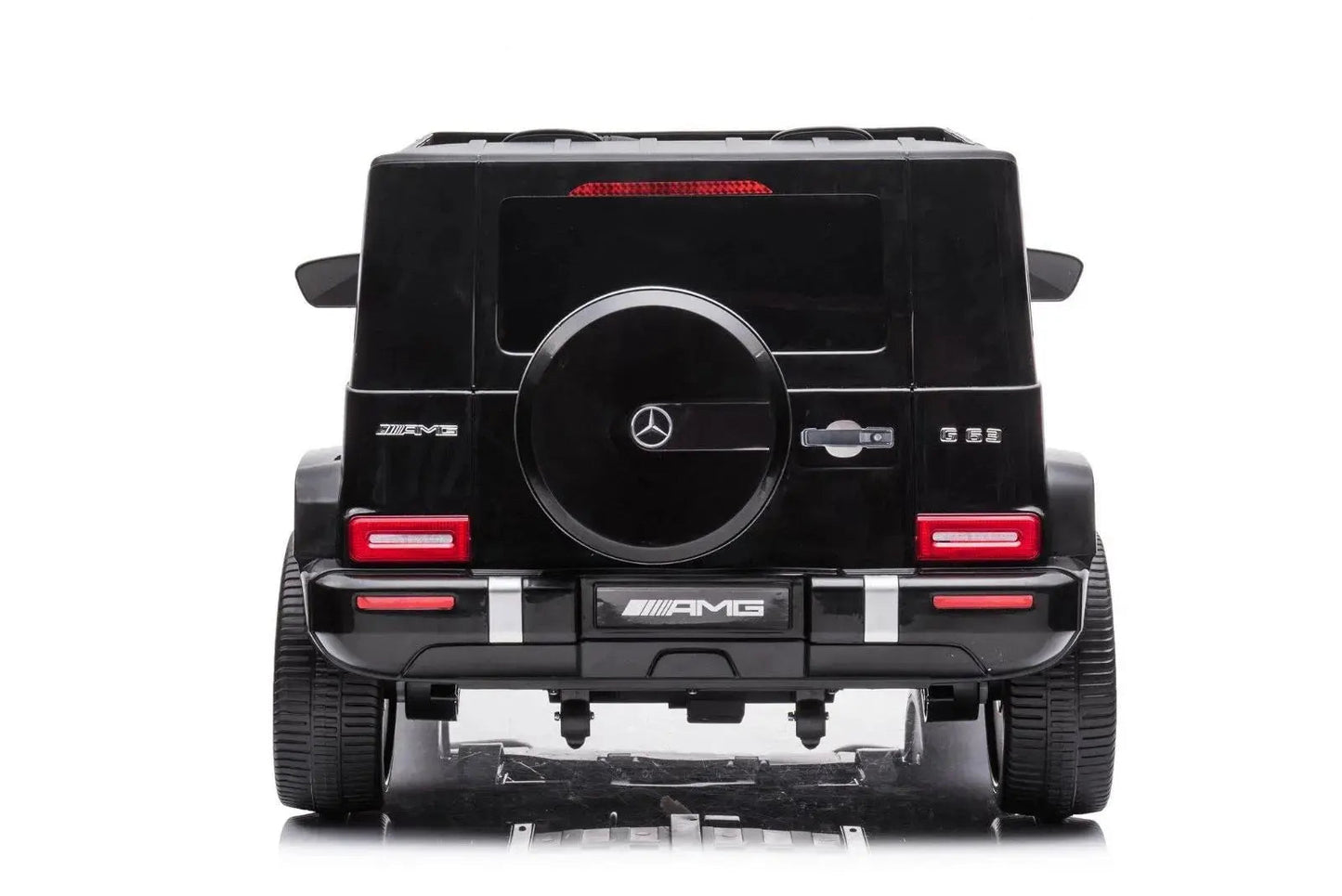 Licensed 24V Mercedes G63 AMG 2-Seater Kids G-Wagon Ride-On Car
