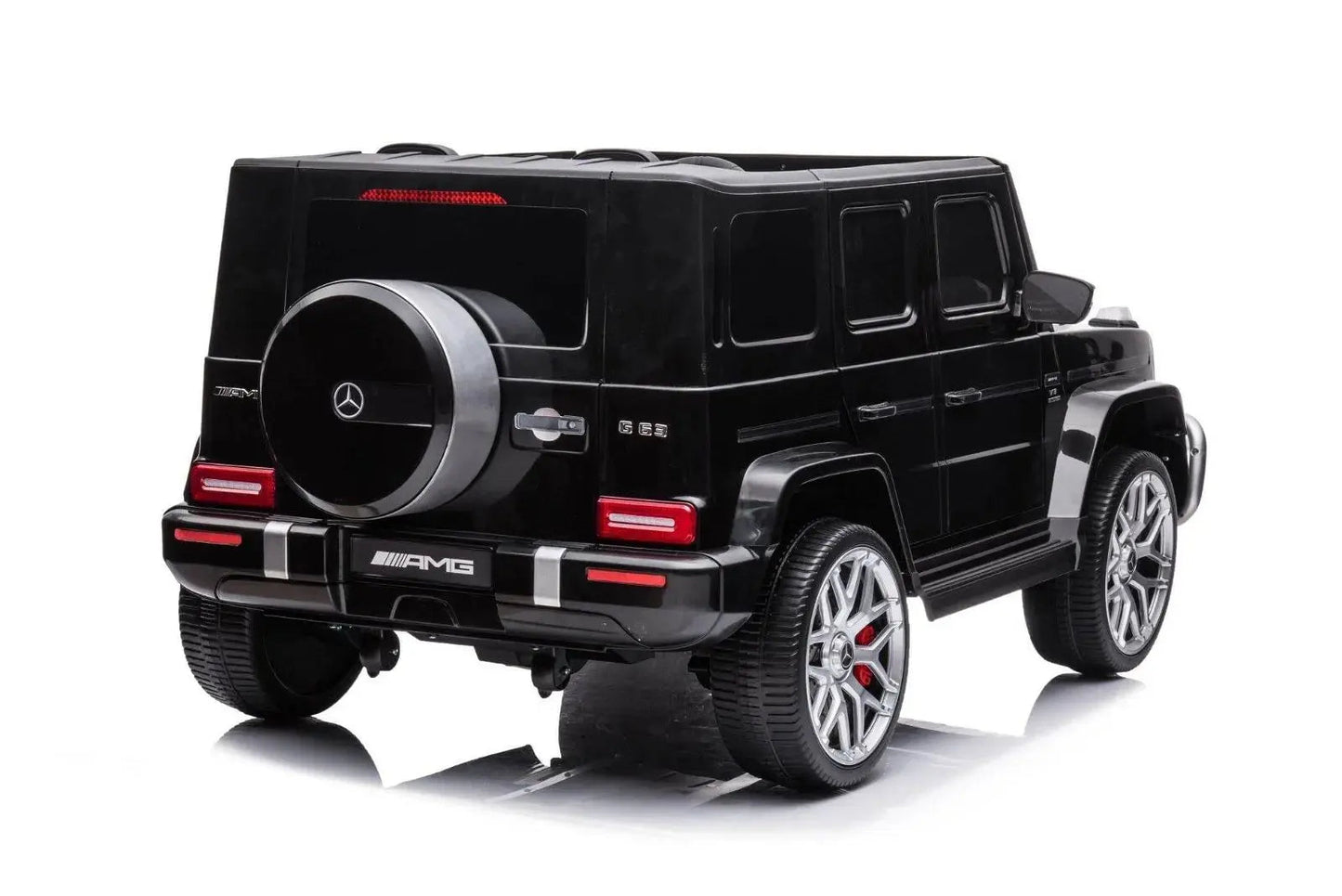 Licensed 24V Mercedes G63 AMG 2-Seater Kids G-Wagon Ride-On Car