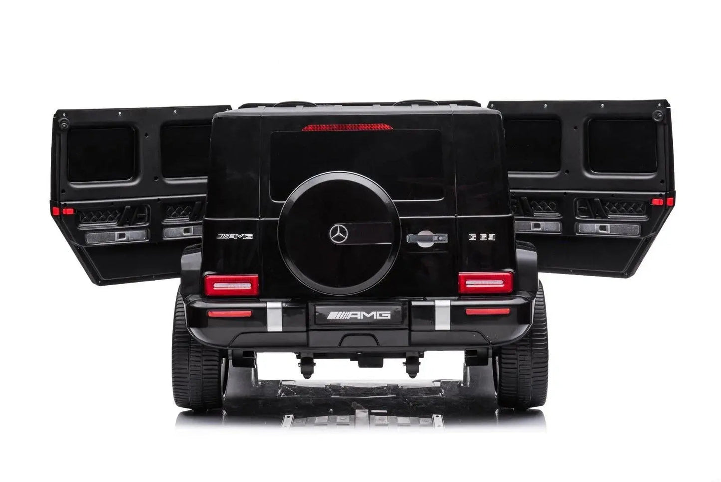 Licensed 24V Mercedes G63 AMG 2-Seater Kids G-Wagon Ride-On Car