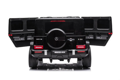 Licensed 24V Mercedes G63 AMG 2-Seater Kids G-Wagon Ride-On Car