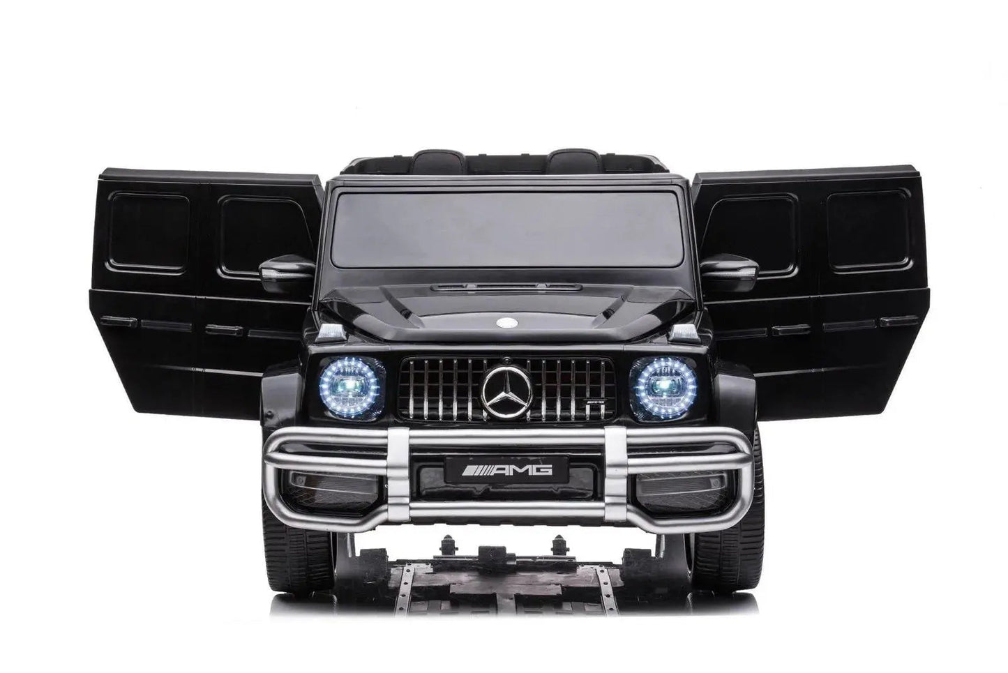 Licensed 24V Mercedes G63 AMG 2-Seater Kids G-Wagon Ride-On Car
