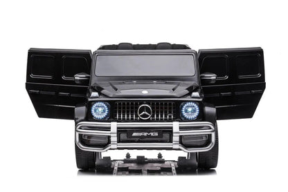 Licensed 24V Mercedes G63 AMG 2-Seater Kids G-Wagon Ride-On Car